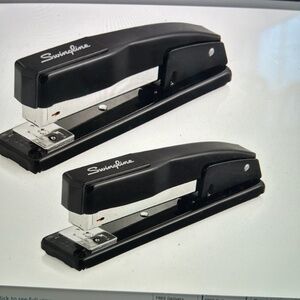2 Swingline Commercial Staplers - Metal, 2 Pack, Black